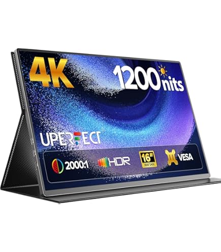 Amazon.com: UPERFECT Touchscreen OLED Portable Monitor 14